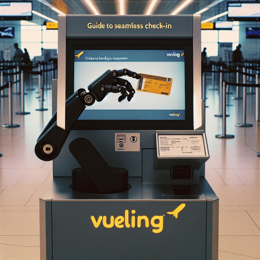 Tisk letenky Vueling: Průvodce bezproblémovým odbavením