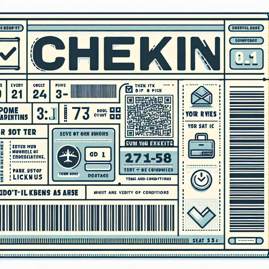 Musí být letenka vytištěná pro check-in